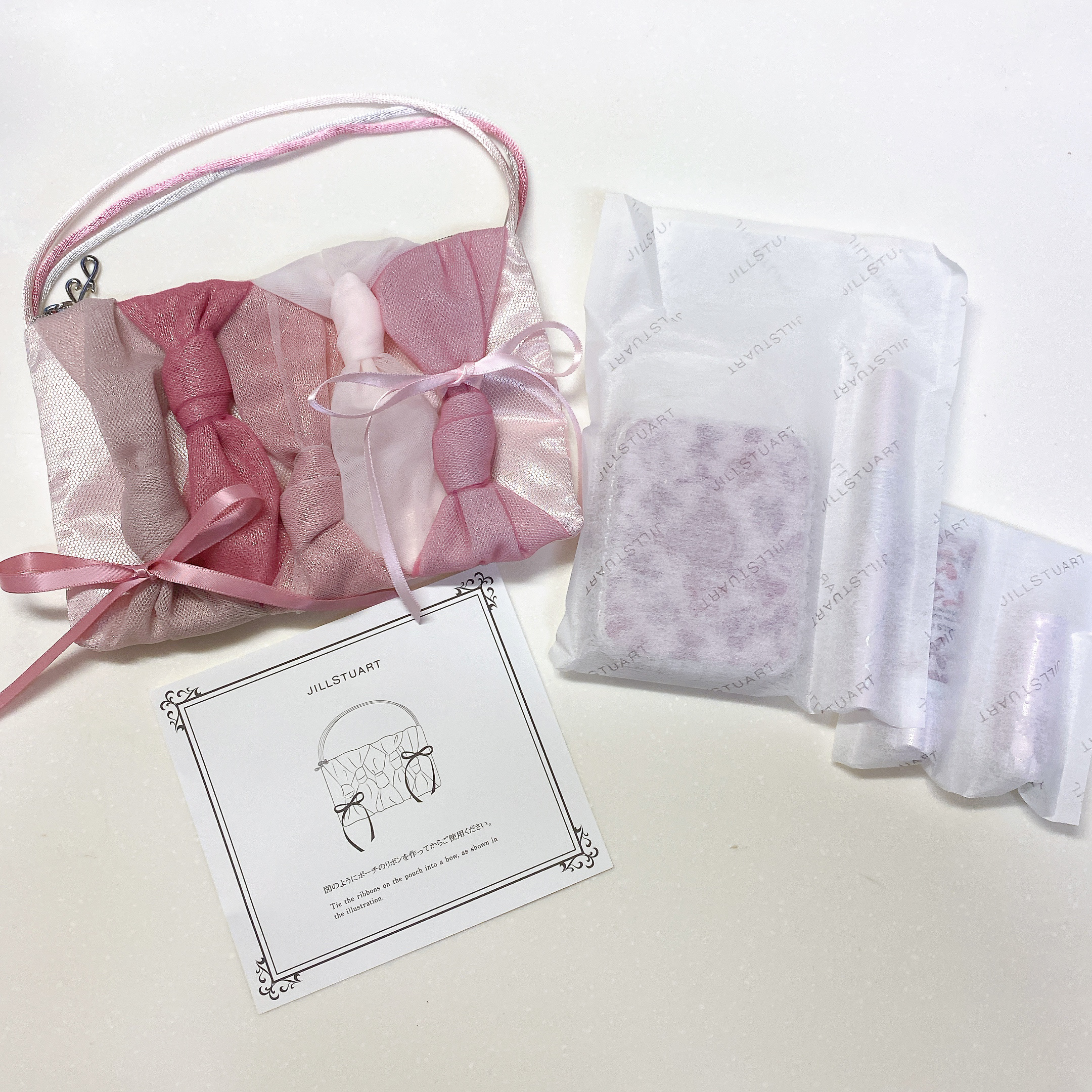 ジルスチュアート　リボンファッションショー コレクション/JILL STUART/メイクアップキットを使ったクチコミ（1枚目）