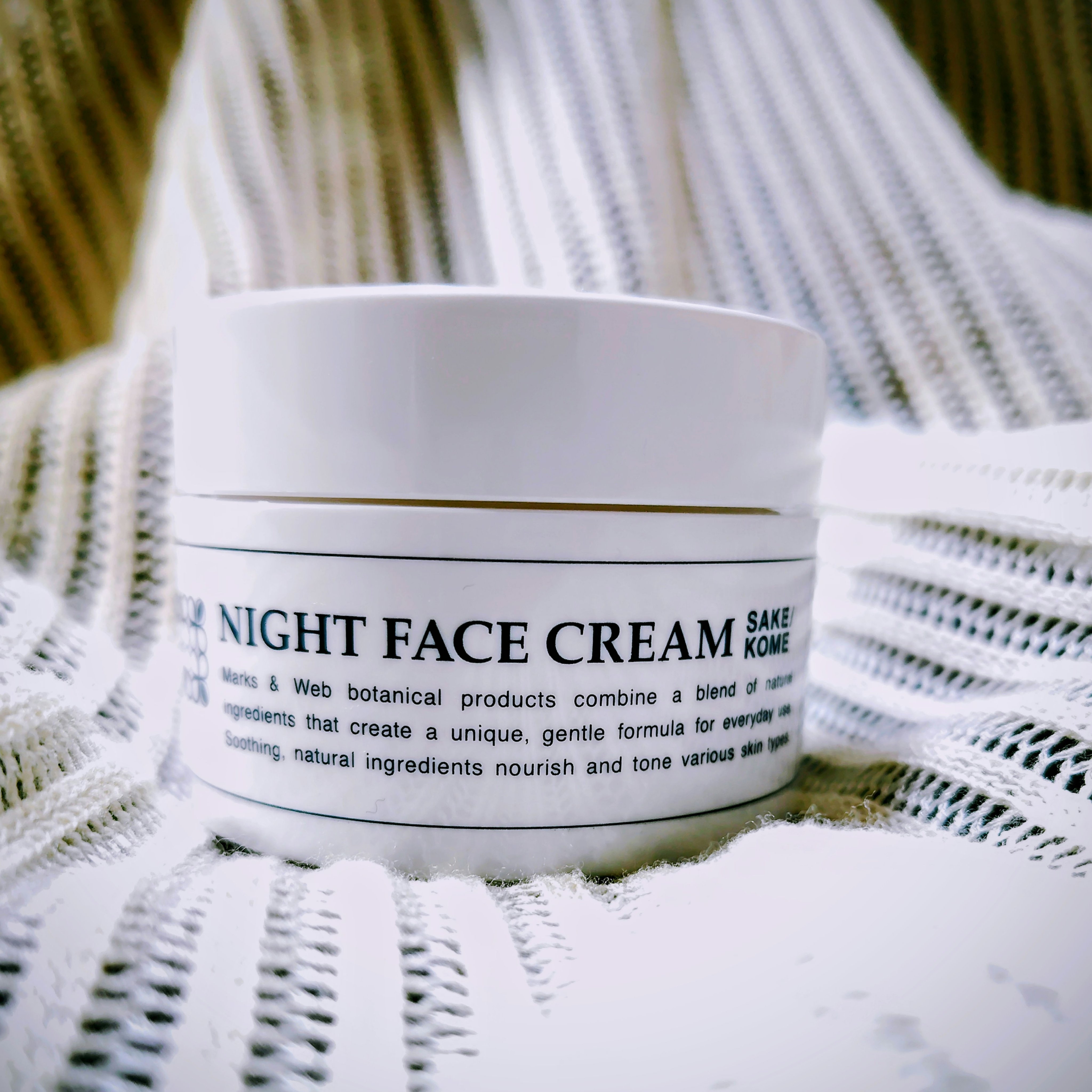 ナイトフェイスクリーム/MARKS&WEB/フェイスクリームを使ったクチコミ（1枚目）