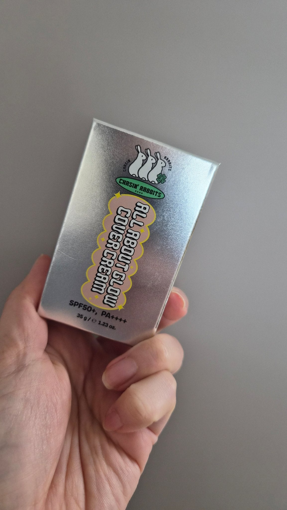 オールアバウトグロウカバークリーム/CHASIN'RABBITS/日焼け止めクリームを使ったクチコミ(1枚目)