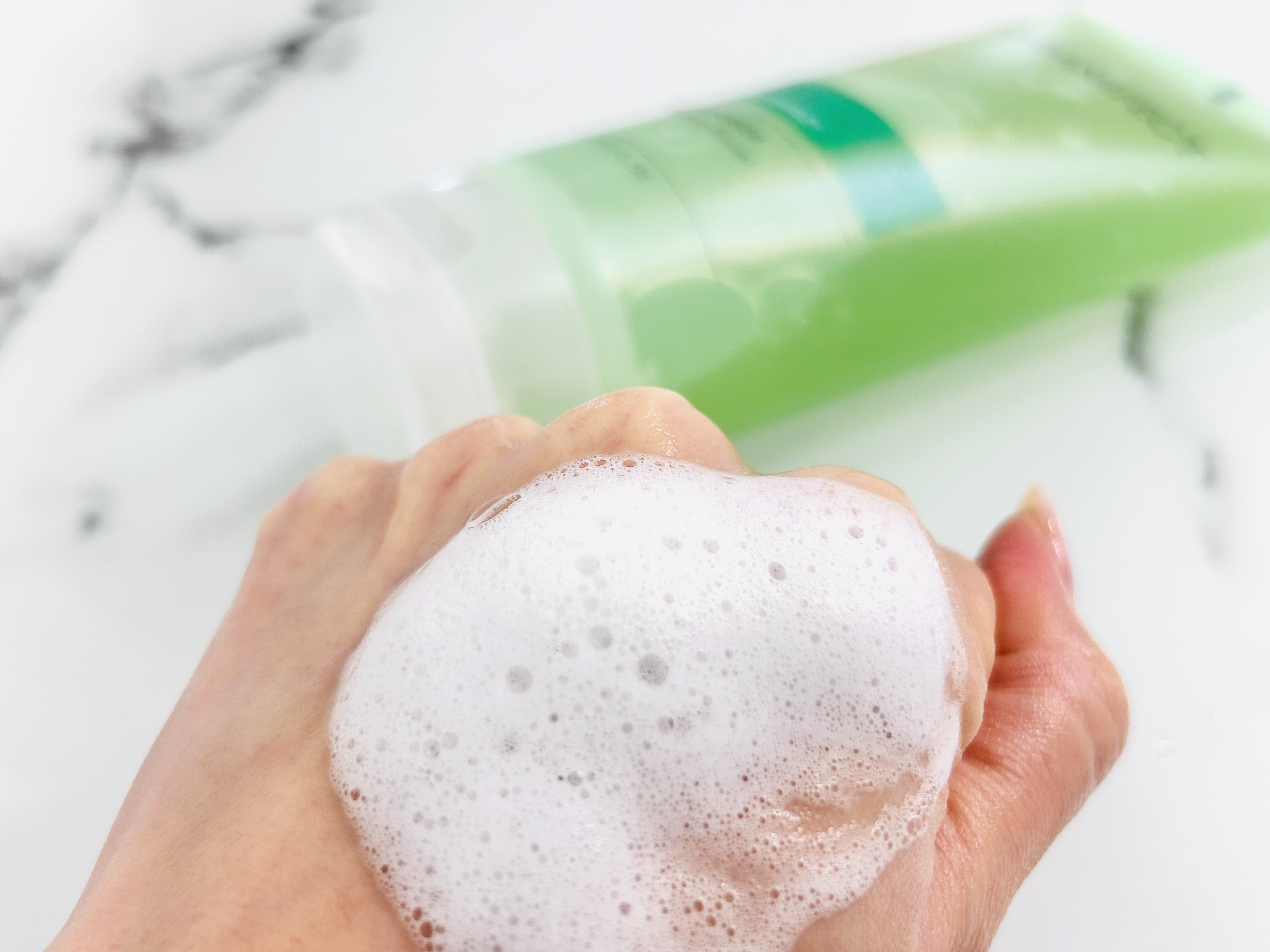 青麦クレンジングジェル /Veganifect/クレンジングジェルを使ったクチコミ（3枚目）