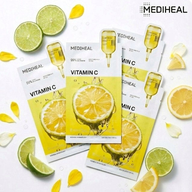 ビタミンC エッセンシャルマスククリアトーニング/MEDIHEAL/シートマスク・パックを使ったクチコミ(1枚目)