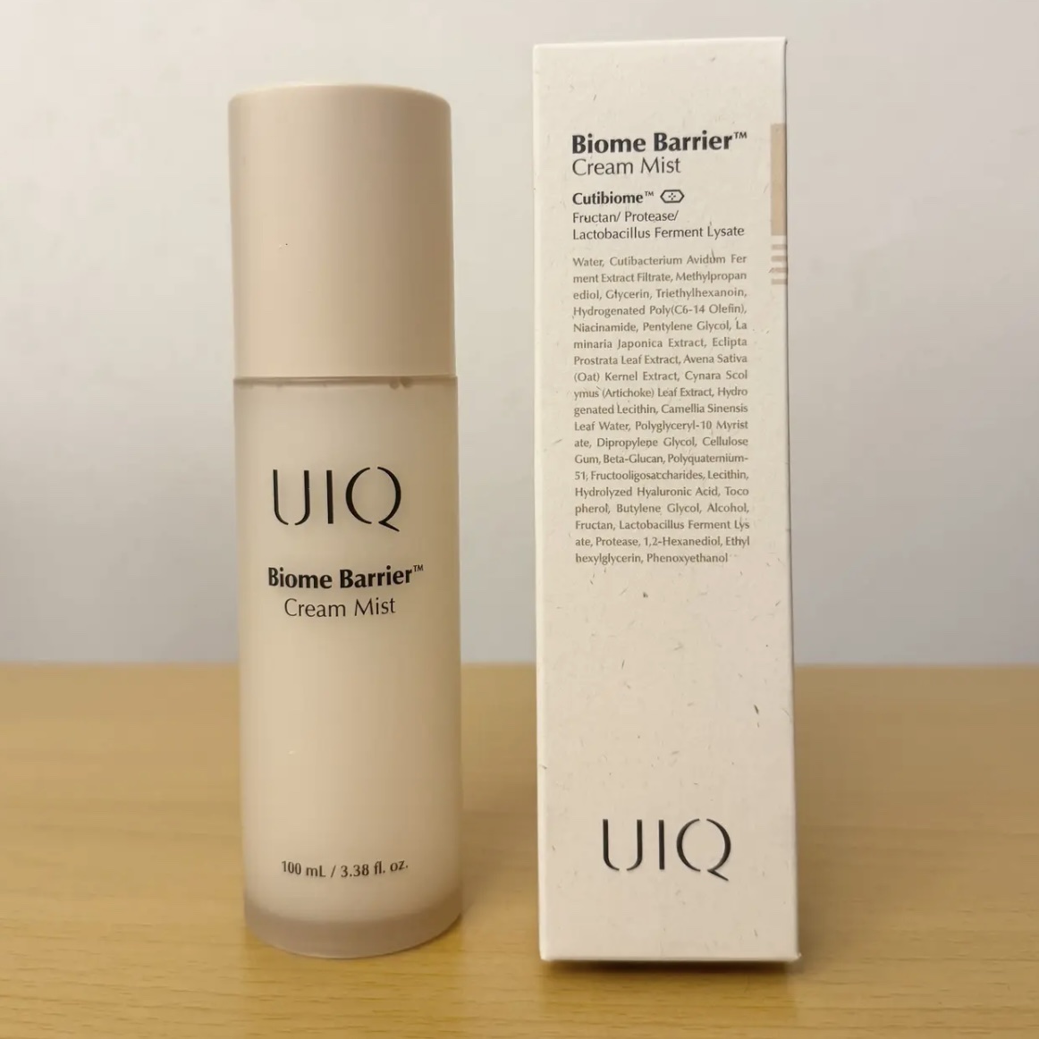 バイオームバリア クリームミスト/UIQ/ミスト状化粧水を使ったクチコミ（1枚目）