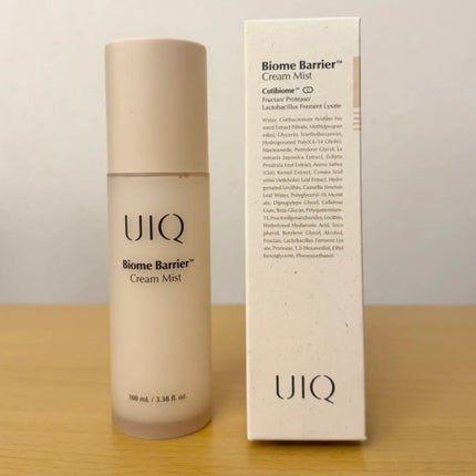 バイオームバリア クリームミスト/UIQ/ミスト状化粧水を使ったクチコミ(1枚目)