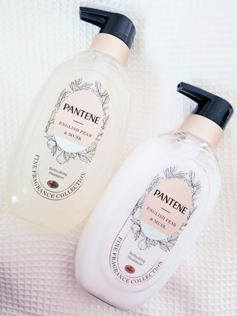 ファインフレグランスコレクション イングリッシュペアー＆ムスクの香り リフレッシングシャンプー/トリートメント/パンテーン/市販シャンプーを使ったクチコミ（1枚目）
