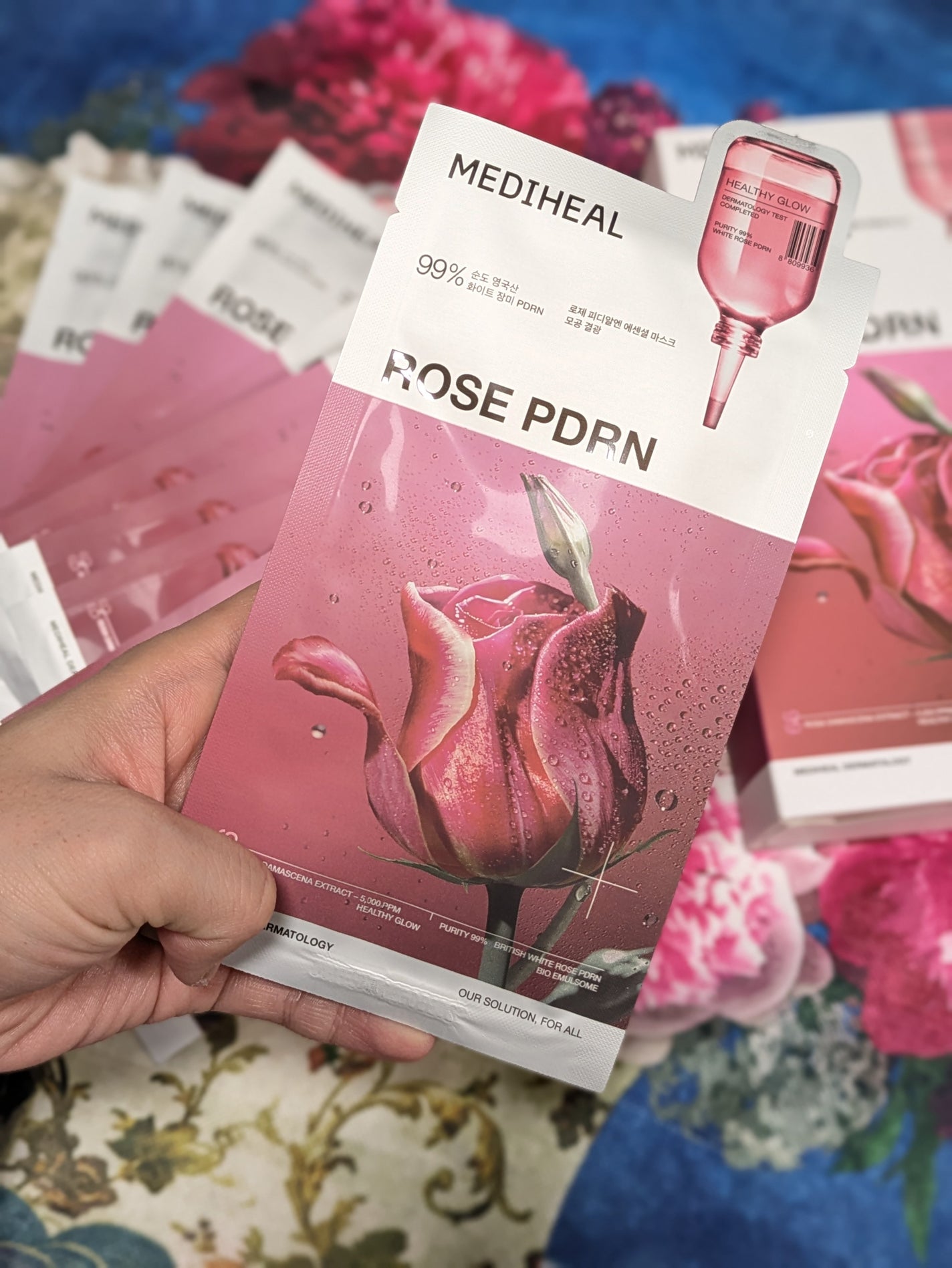 ローゼPDRNエッセンシャルマスクヘルシーグロウ/MEDIHEAL/シートマスク・パックを使ったクチコミ(4枚目)