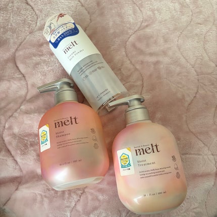 メルト モイストシャンプー/トリートメント/melt/市販シャンプーを使ったクチコミ(1枚目)