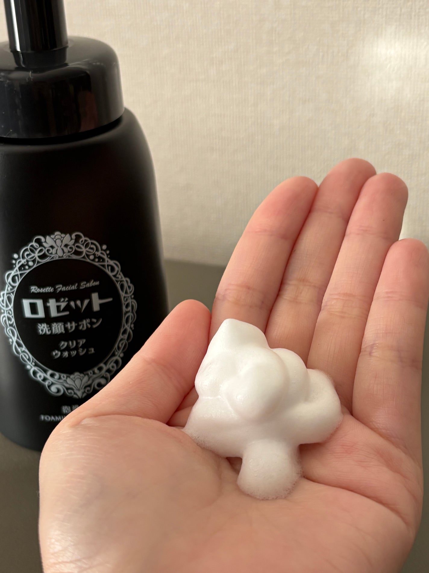 ロゼット洗顔サボン クリアウォッシュ/ロゼット/泡洗顔を使ったクチコミ(2枚目)