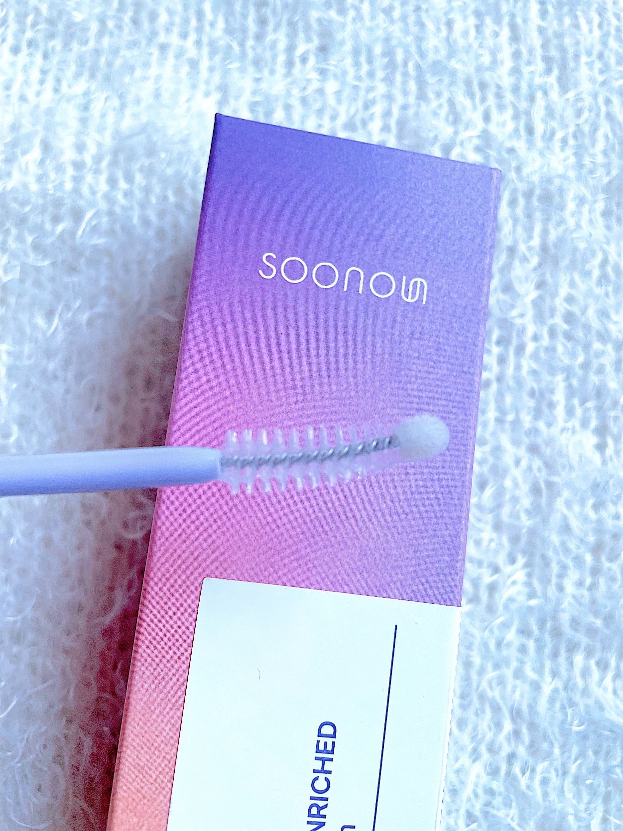 コラーゲン インリッチド アイラッシュ/SOONOUN/まつげ美容液を使ったクチコミ（3枚目）