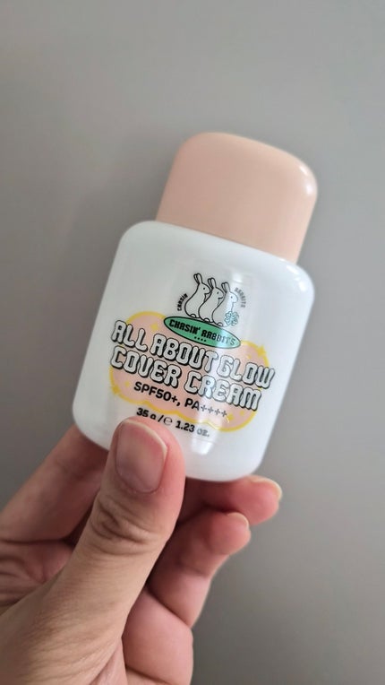 オールアバウトグロウカバークリーム/CHASIN'RABBITS/日焼け止めクリームを使ったクチコミ(2枚目)