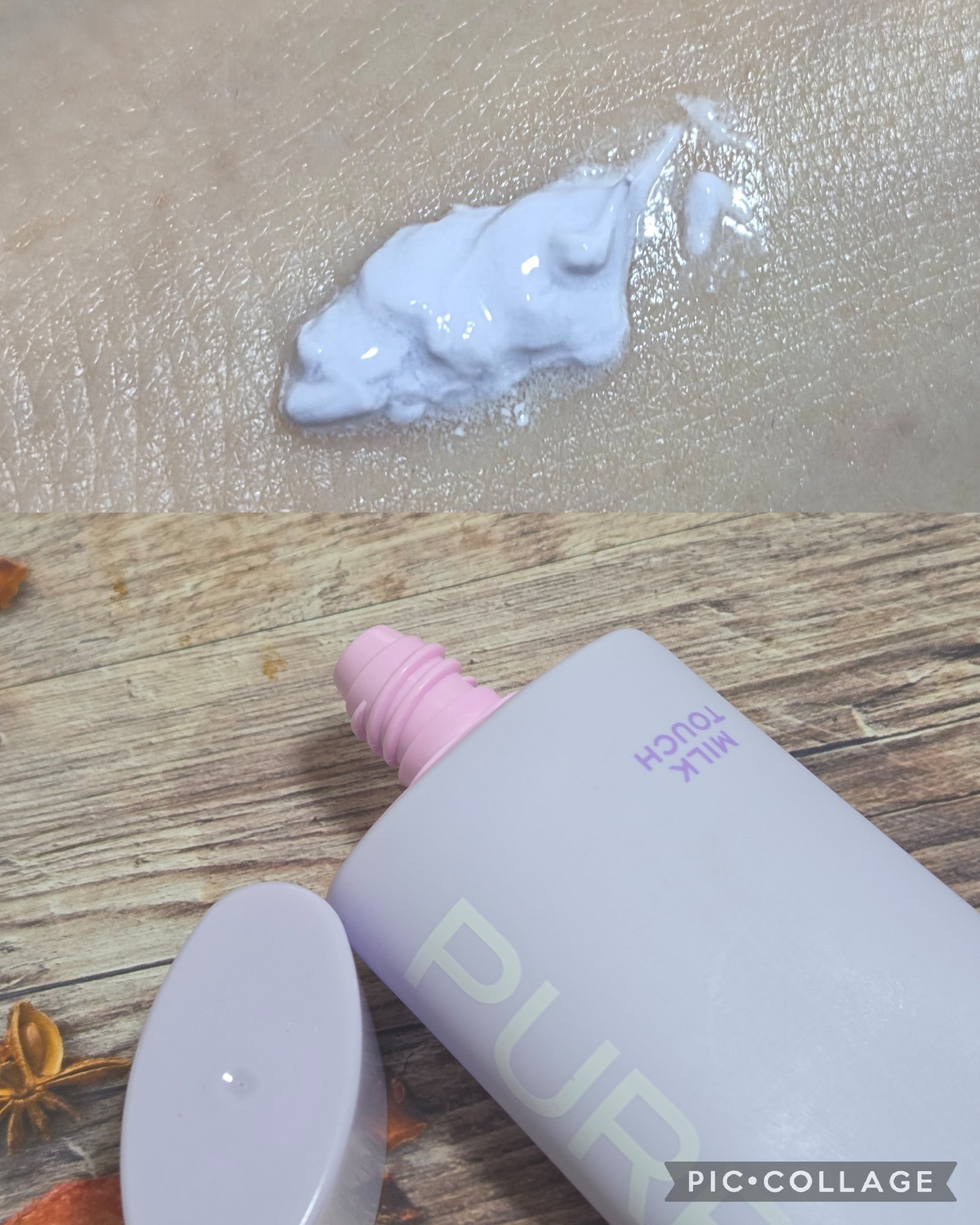 スノートーンフィルターサンクリーム/Milk Touch/日焼け止めクリームを使ったクチコミ（2枚目）