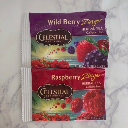 セレッシャルシーズニング フルーツティーサンプラー 5フレーバーのクチコミ「✦セレッシャルシーズニングフルーツティーサンプラー 5フレーバー🍒
ハーブティーや紅茶🫖を試.....」(2枚目)