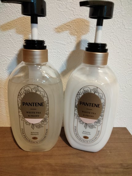 ファインフレグランスコレクション ホワイトティー&ピオニーの香り リラクシングシャンプー/トリートメント/パンテーン/市販シャンプーを使ったクチコミ(1枚目)