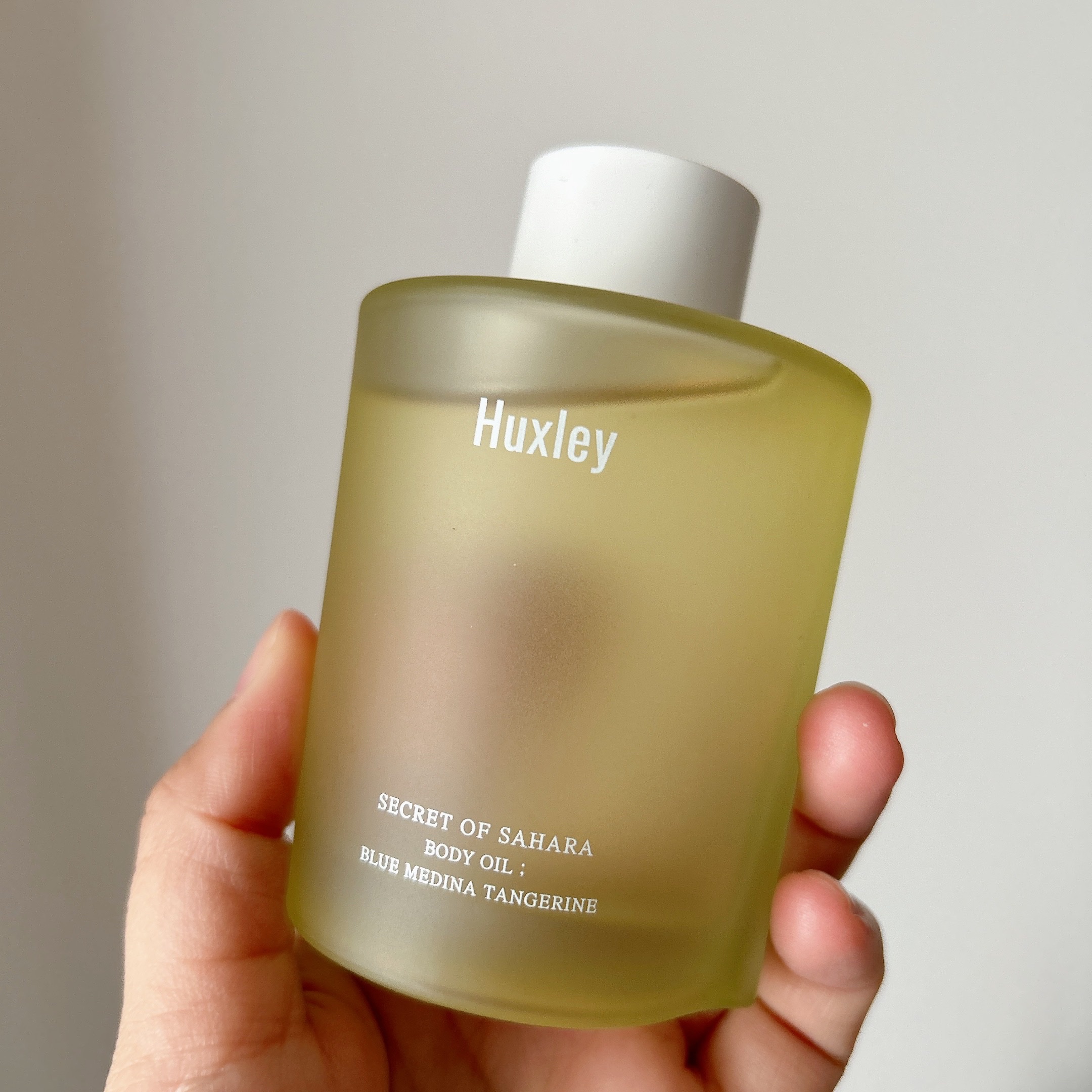 ボディオイル； モロッカンガーデナー/Huxley/ボディオイルを使ったクチコミ（1枚目）