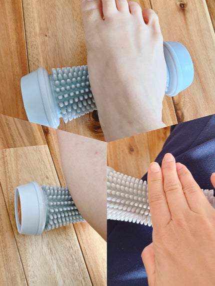 ぴぴちゃん22@フォロバ100% on LIPS 「足裏マッサージローラー🦶🏻✨業界最多クラス!約530個の突起が..」(3枚目)