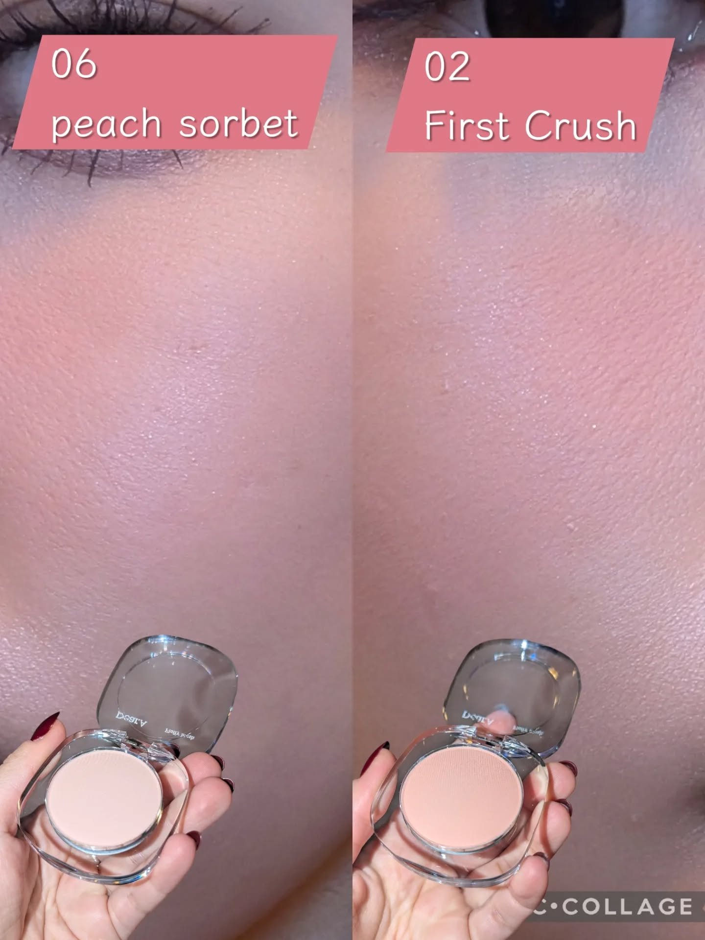 フラッフィーブラッシュ/Dear.A/パウダーチークを使ったクチコミ（3枚目）