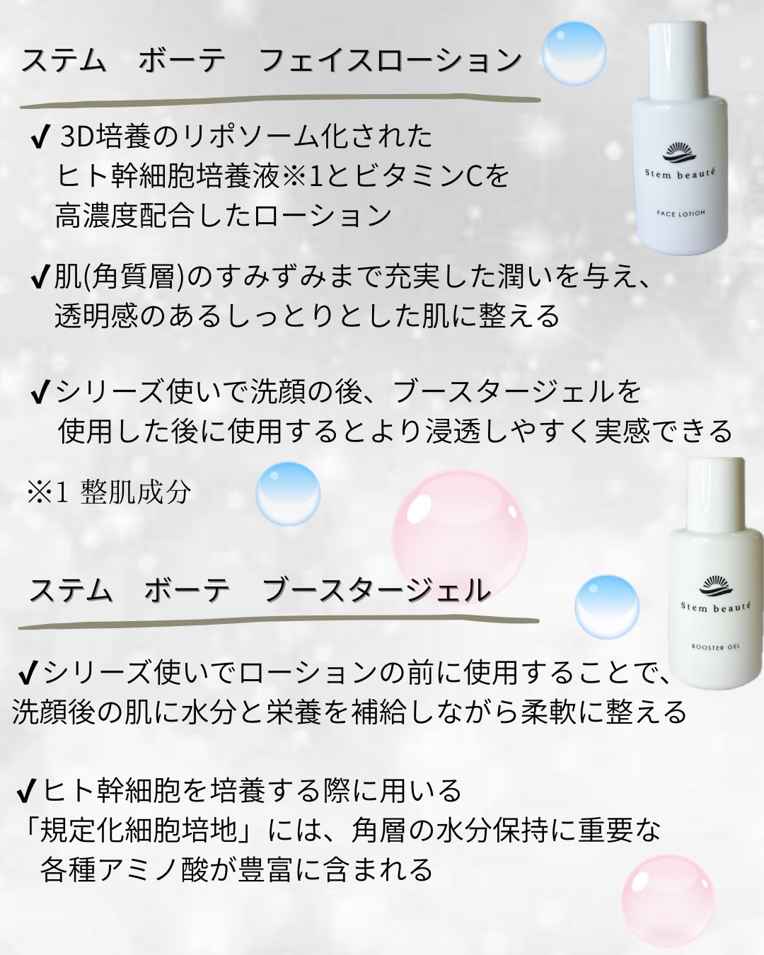 New Trial set/ステムボーテ/トライアルキットを使ったクチコミ（2枚目）