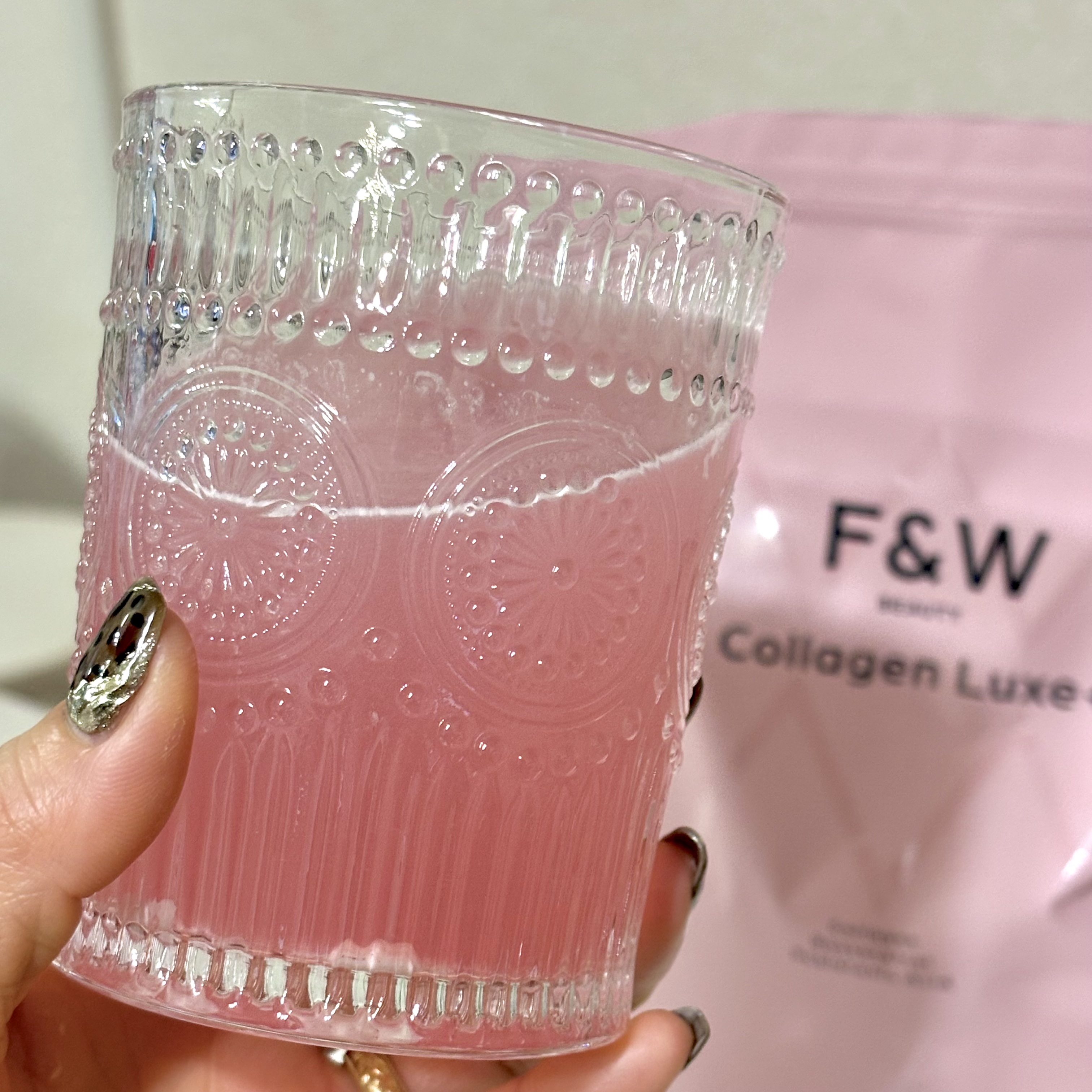 F&W Collagen Luxe+ ミックスベリー風味/F&W/美容ドリンクを使ったクチコミ（3枚目）