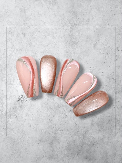 マグアートジェル 微粒子パールマグ/キャンドゥ/ジェルネイルを使ったクチコミ(3枚目)