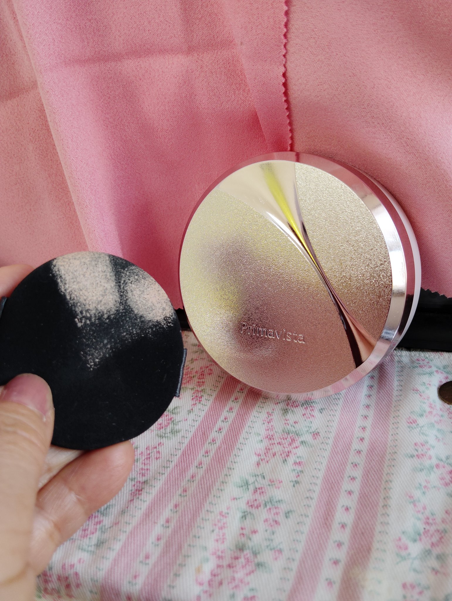 プリマヴィスタ グロウカバー クッション/プリマヴィスタ/クッションファンデーションを使ったクチコミ（3枚目）