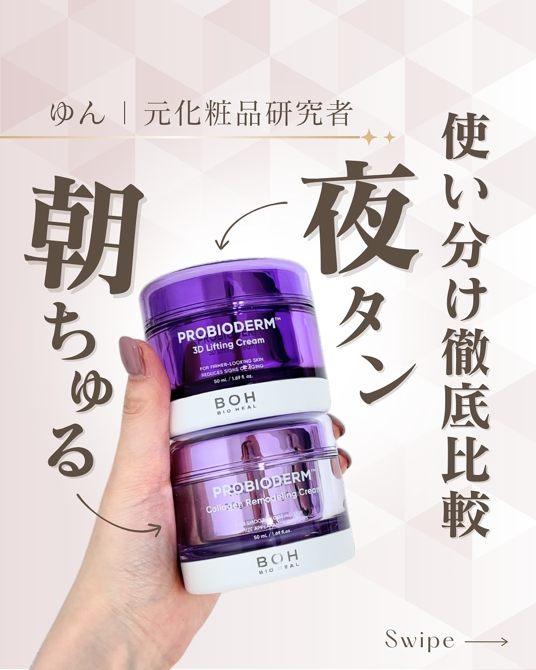 バイオヒールボ プロバイオダーム 3Dリフティングクリーム/BIOHEAL BOH/フェイスクリームを使ったクチコミ（1枚目）