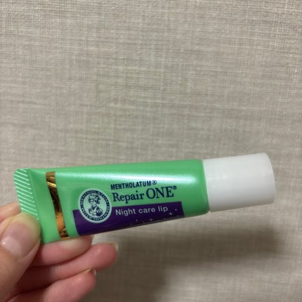 メンソレータム リペアワン ナイトケアリップ/メンソレータム/リップ美容液を使ったクチコミ(1枚目)