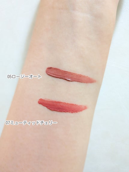 スウェイリップベルベット/too cool for school/リップティントを使ったクチコミ(4枚目)