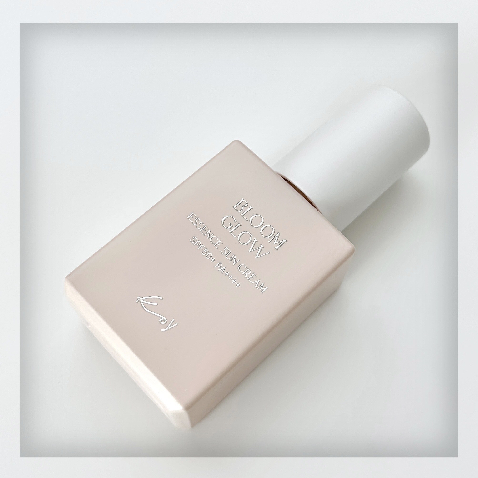 koy ブルームグローエッセンスサンクリームのクチコミ「𓍯ブルームグローエッセンスサンクリーム[SPF50+/PA++++]⌇Koy

10種類のヒア.....」（2枚目）