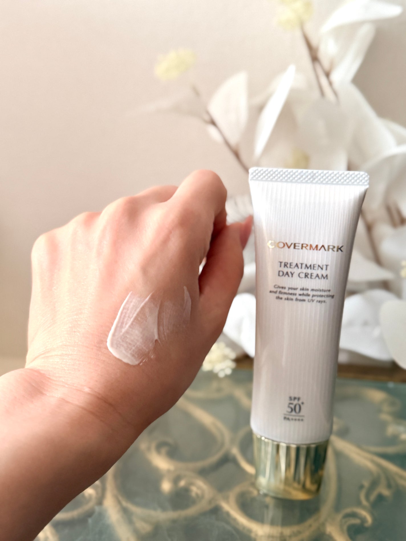 トリートメント デイ クリーム/COVERMARK/日焼け止めクリームを使ったクチコミ(3枚目)