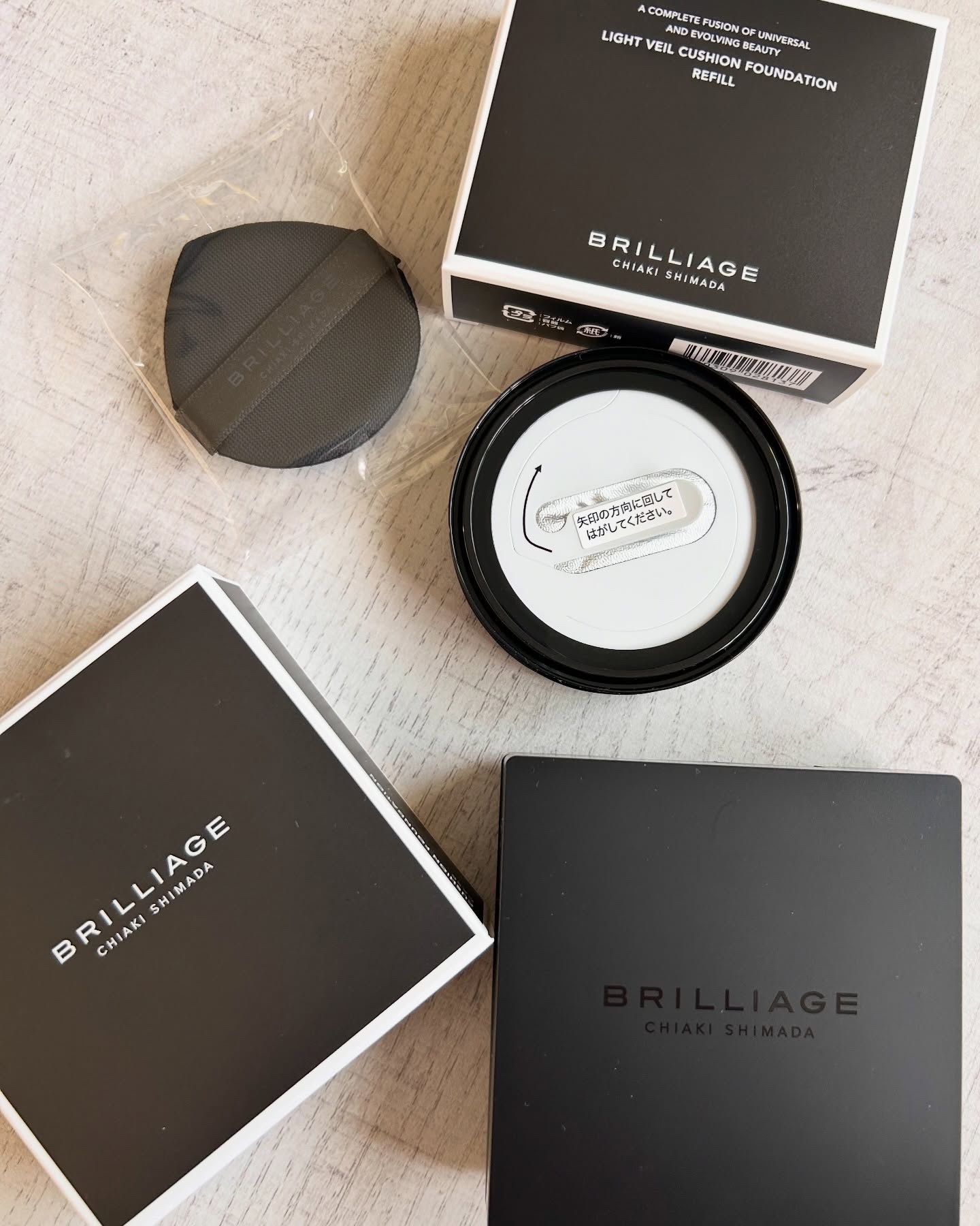 ライトヴェール　クッションファンデーション/ブリリアージュ/クッションファンデーションを使ったクチコミ（2枚目）