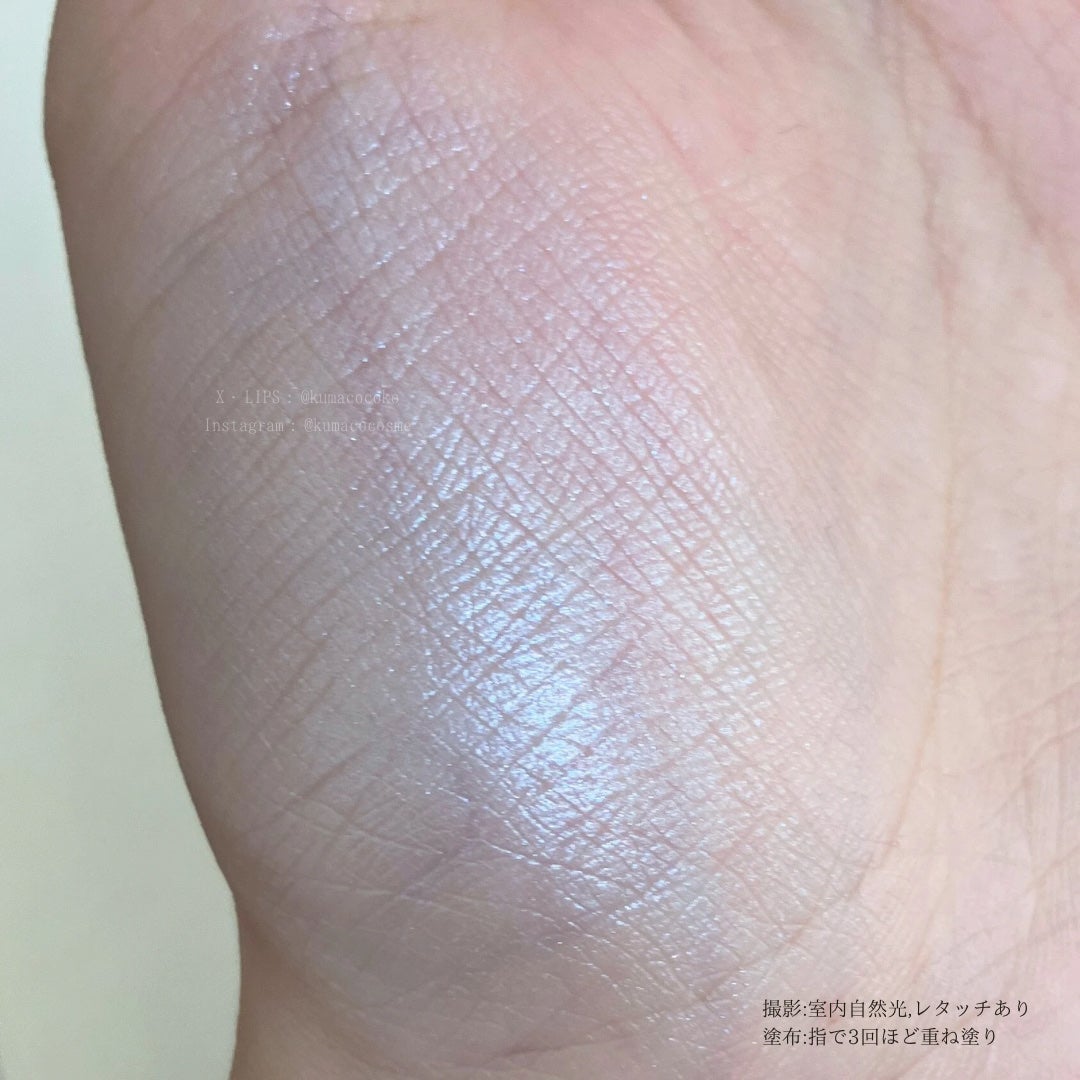 ドレープド シマーグロウ/excel/パウダーハイライトを使ったクチコミ(3枚目)