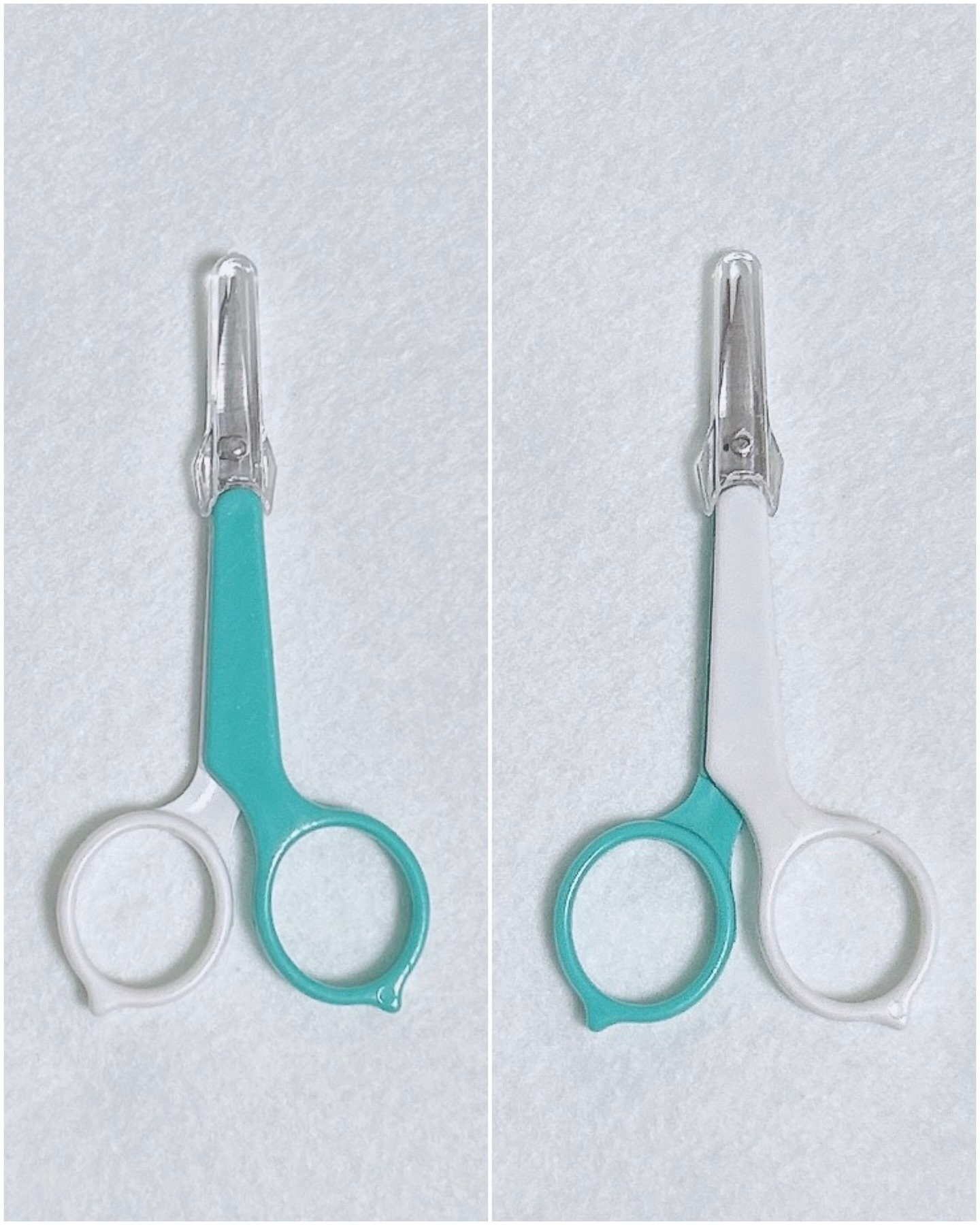 眉毛カットハサミ先曲タイプ/DAISO/その他化粧小物を使ったクチコミ（2枚目）