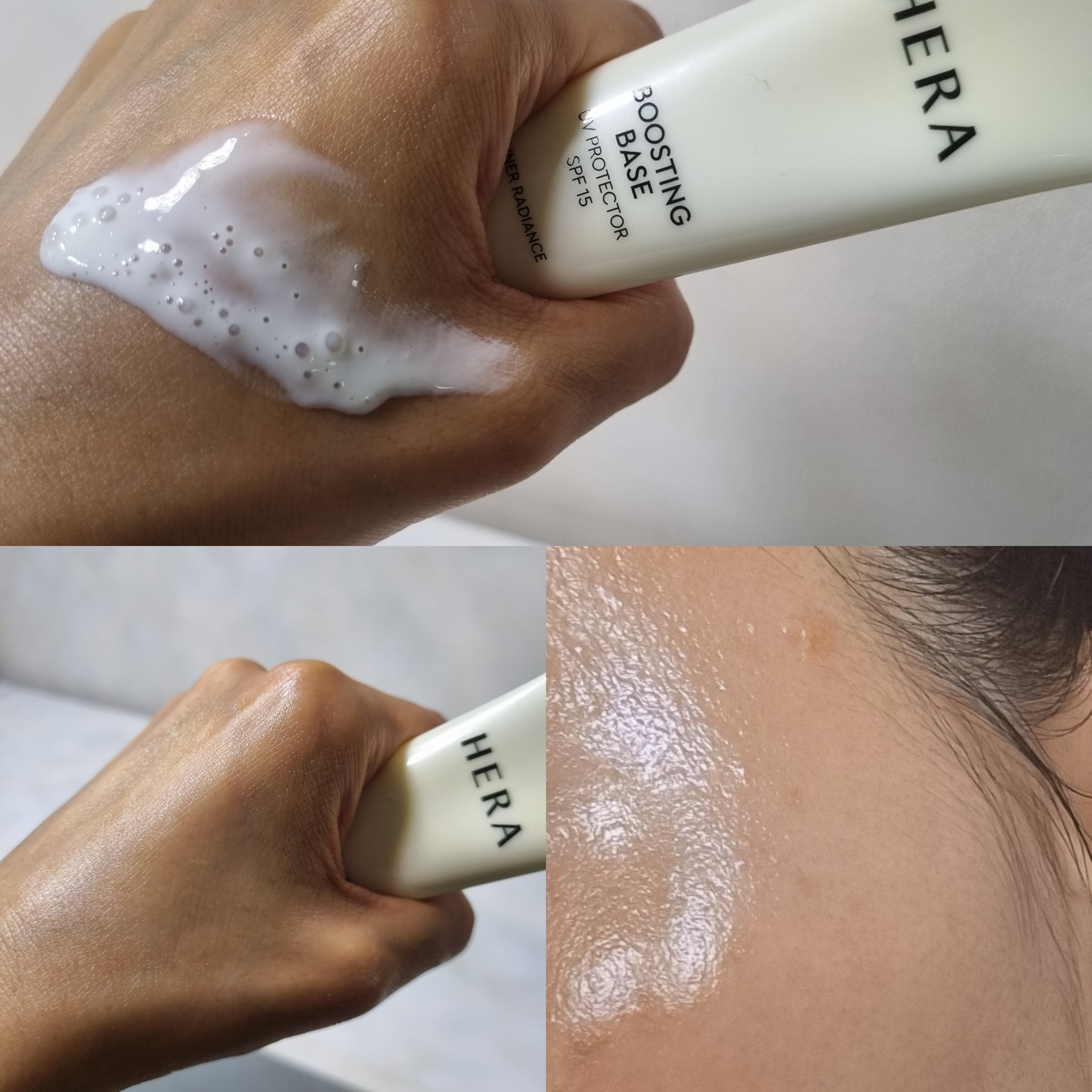 リフレクション スキングロウファンデーション 21N1 バニラ/HERA/リキッドファンデーションを使ったクチコミ（2枚目）