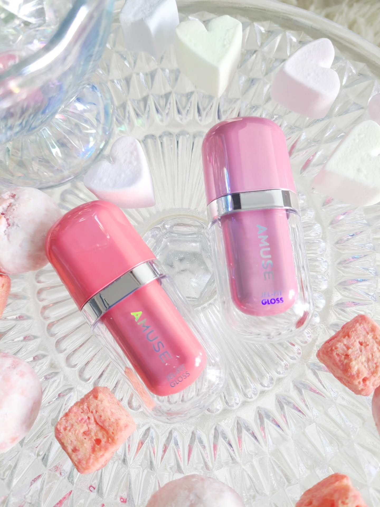 ジェルフィットグロス/AMUSE/リップグロスを使ったクチコミ（2枚目）