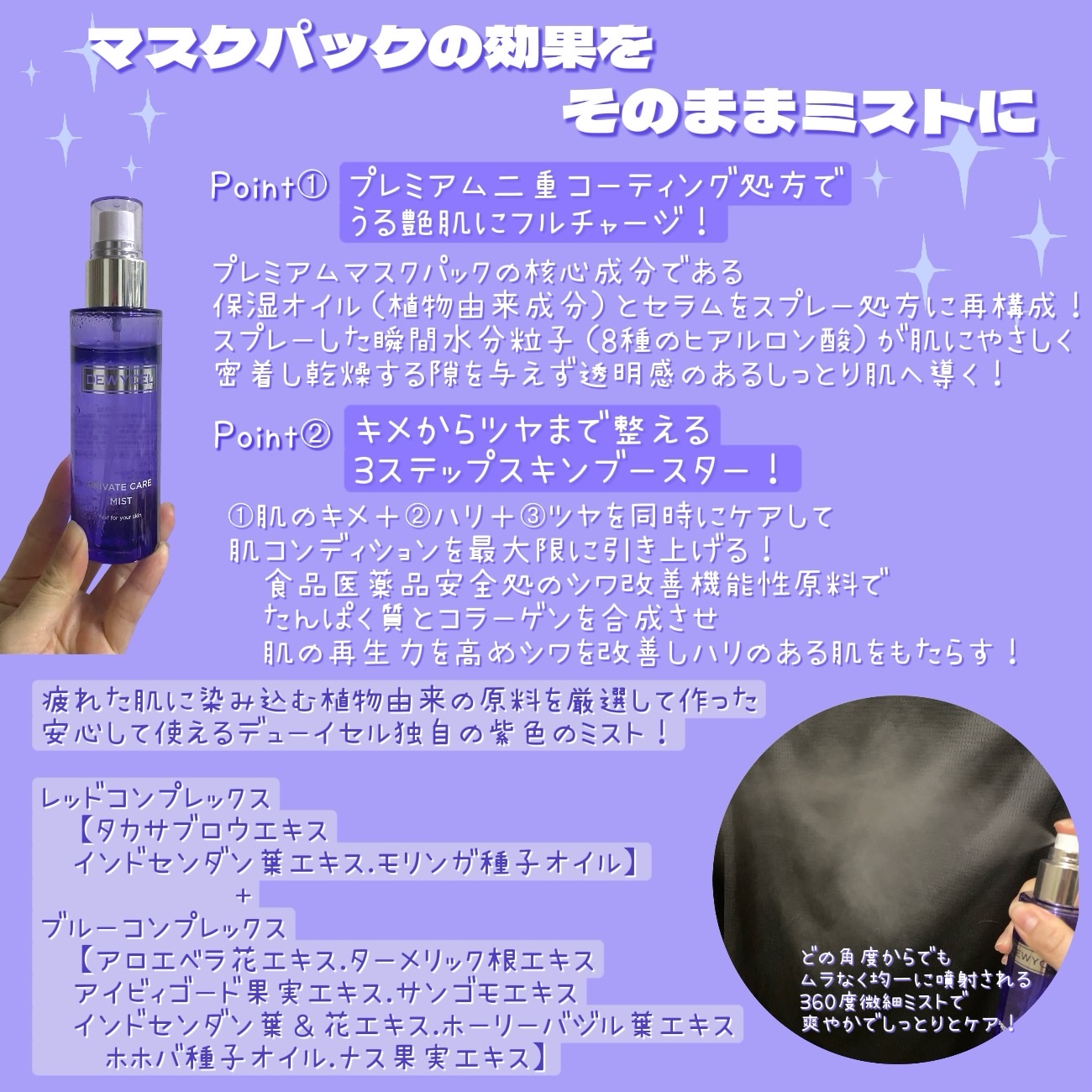 プライベートマスク/DEWYCEL/シートマスク・パックを使ったクチコミ（2枚目）