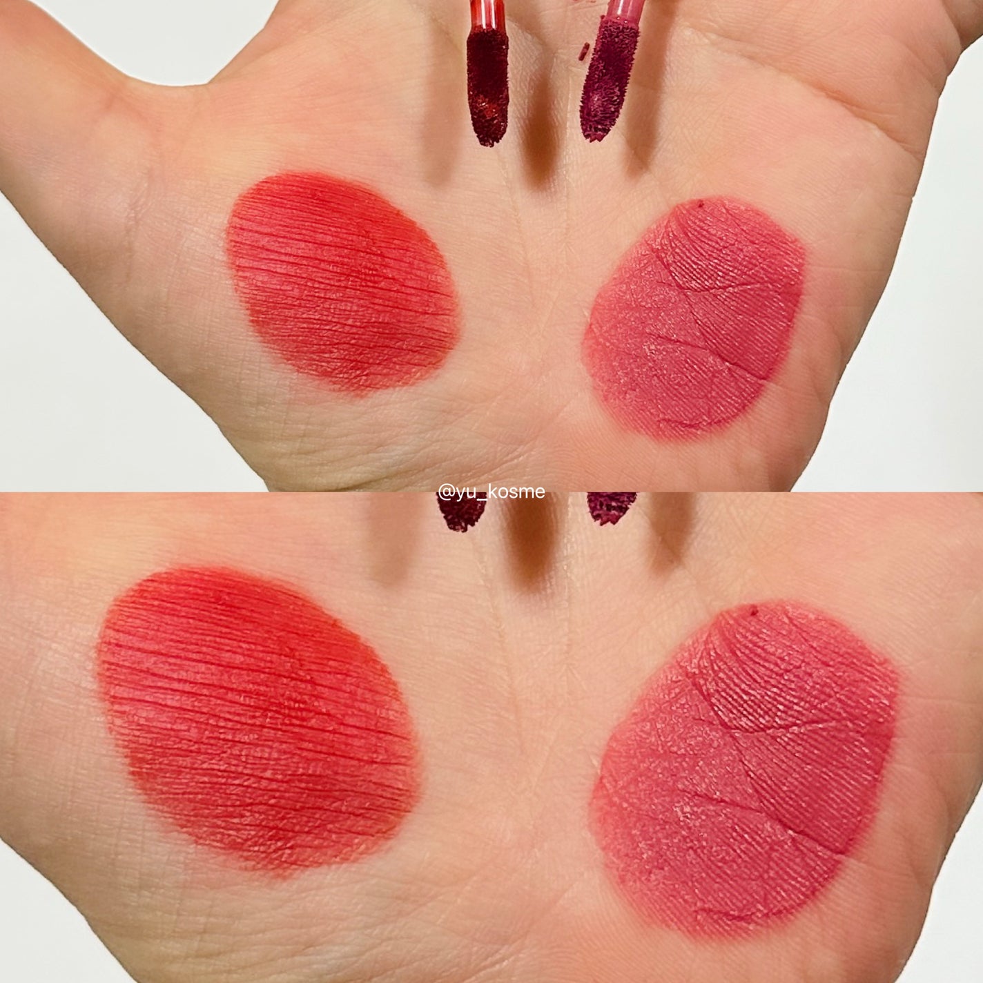 オブジェウォーター/MUZIGAE MANSION/口紅を使ったクチコミ(4枚目)