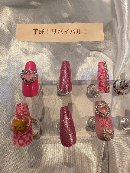 サンリオキャラクターズ ネイルチップ/サンタン/ネイルチップ・パーツを使ったクチコミ(1枚目)