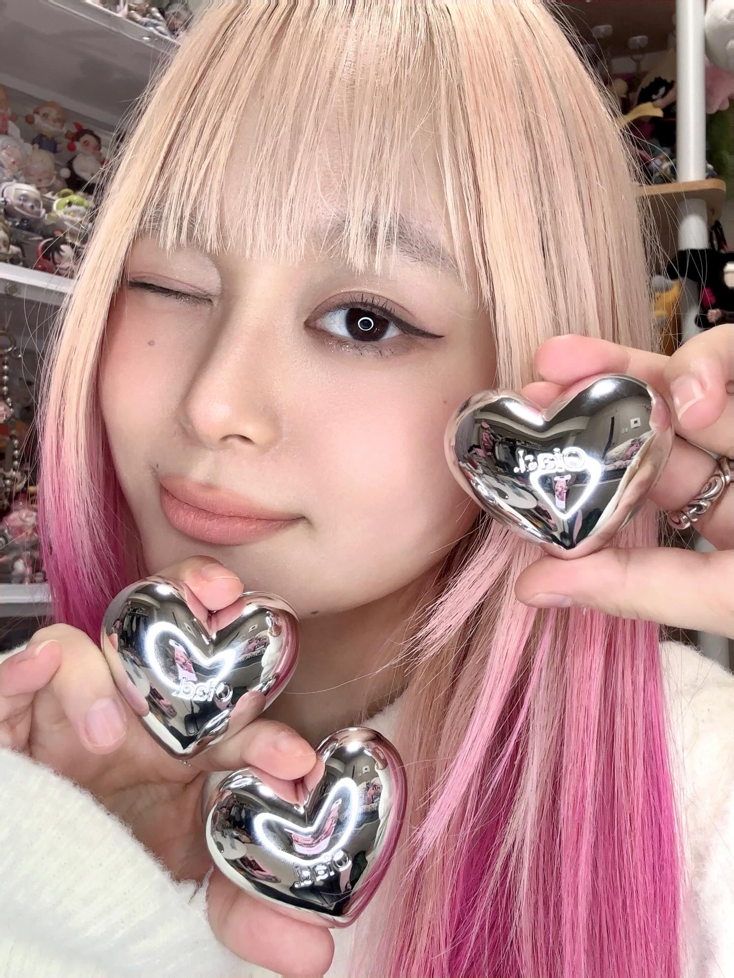 シルバーパース ムースクリーム リップ＆チーク/oiad/ジェル・クリームチークを使ったクチコミ（2枚目）