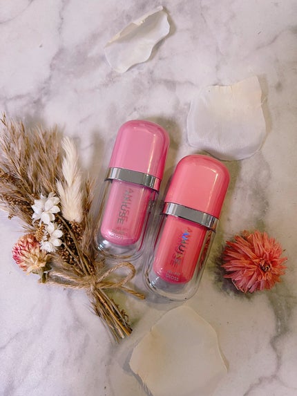 オタネ on LIPS 「売り切れ続出?!ジェル艶グロスAMUSEジェルフィットグロスハ..」(1枚目)