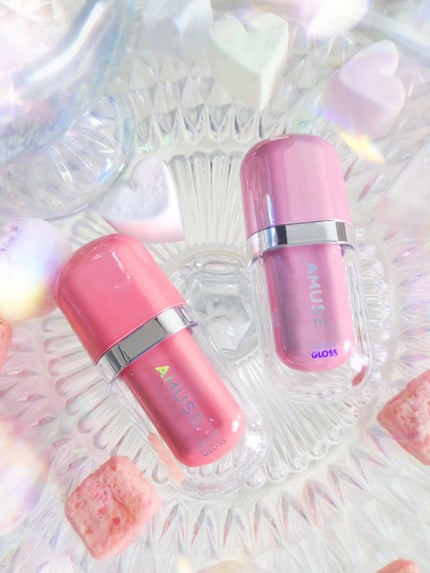 ジェルフィットグロス/AMUSE/リップグロスを使ったクチコミ(1枚目)