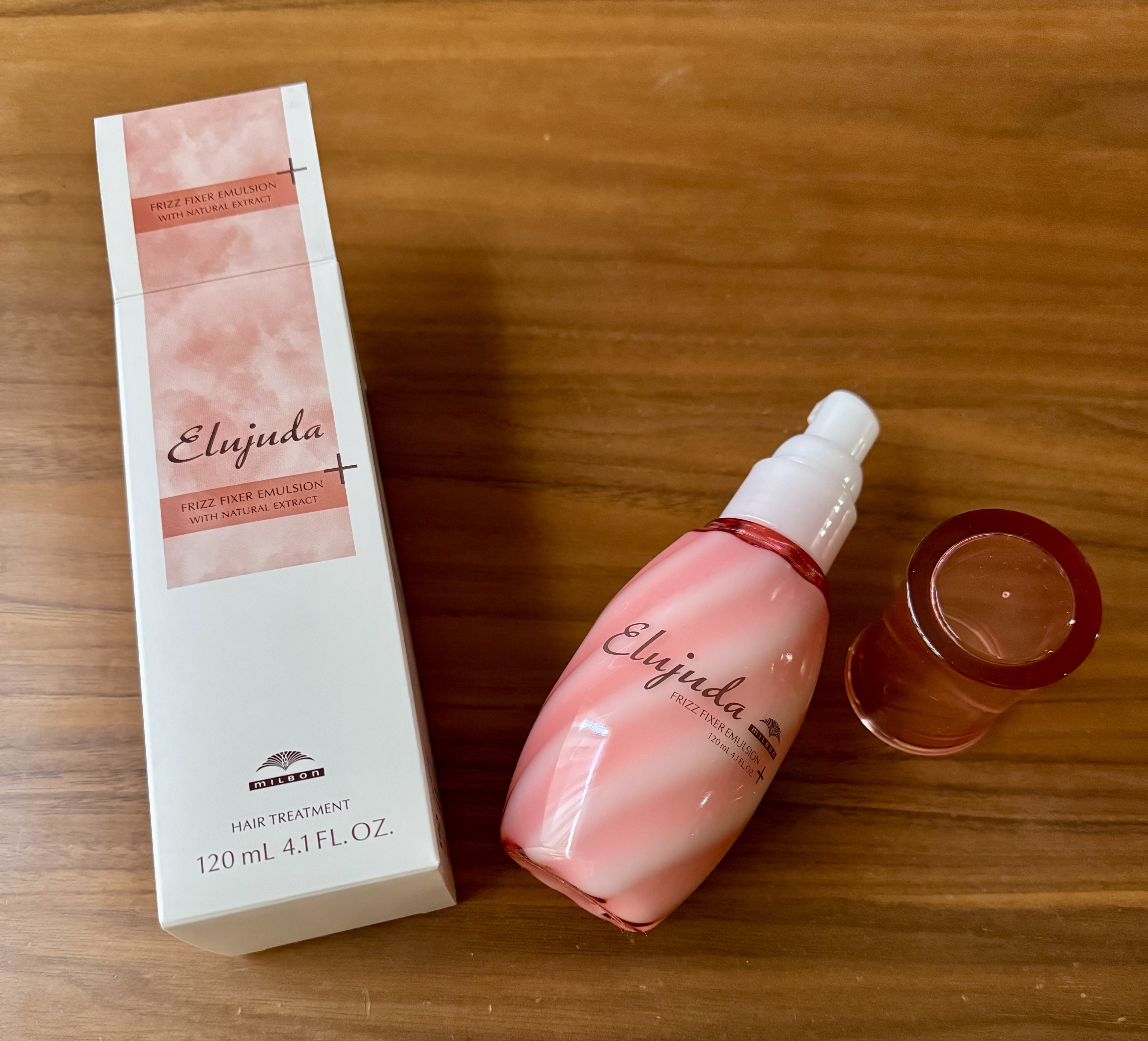 エルジューダ フリッズフィクサー エマルジョン＋/エルジューダ/ヘアミルクを使ったクチコミ（1枚目）