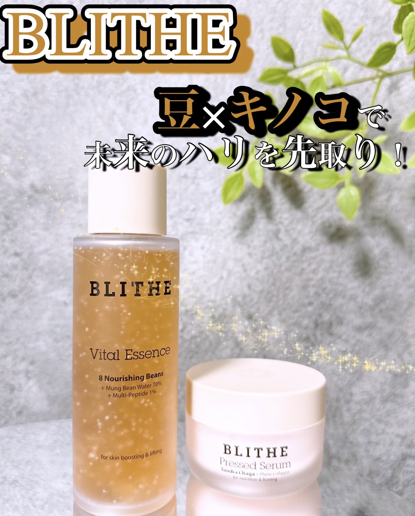 プレスドセラムツンドラチャーガ/BLITHE/フェイスクリームを使ったクチコミ（1枚目）