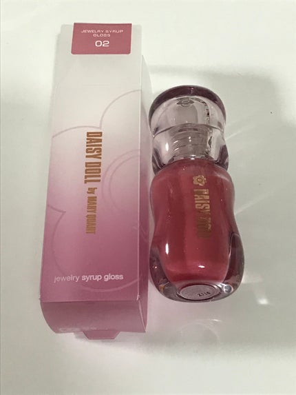 ジュエリー シロップ グロス/DAISY DOLL by MARY QUANT/リップグロスを使ったクチコミ(1枚目)