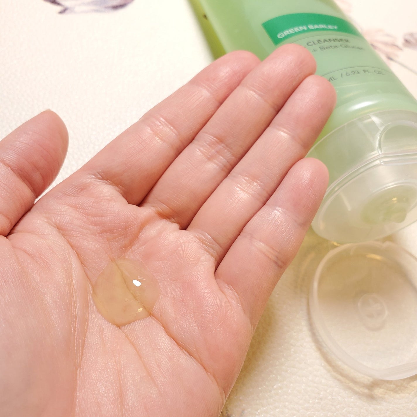 青麦クレンジングジェル /Veganifect/クレンジングジェルを使ったクチコミ(2枚目)