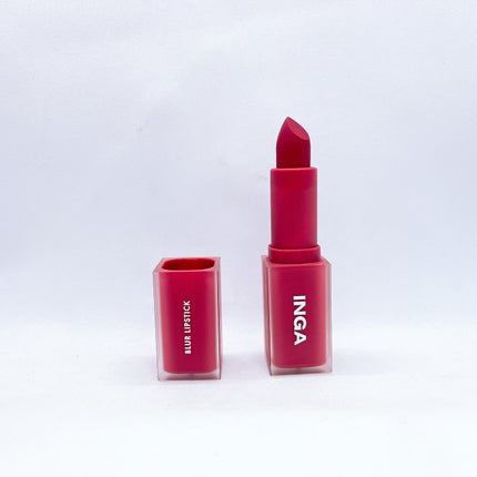 パウダーブラー リップスティック/INGA/口紅を使ったクチコミ(2枚目)