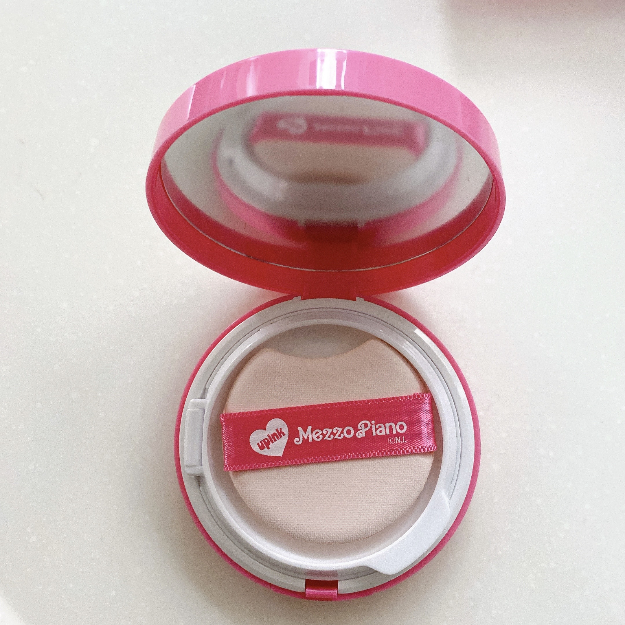 カバー&グロウクッション M01 ライトベージュ/upink/クッションファンデーションを使ったクチコミ（3枚目）