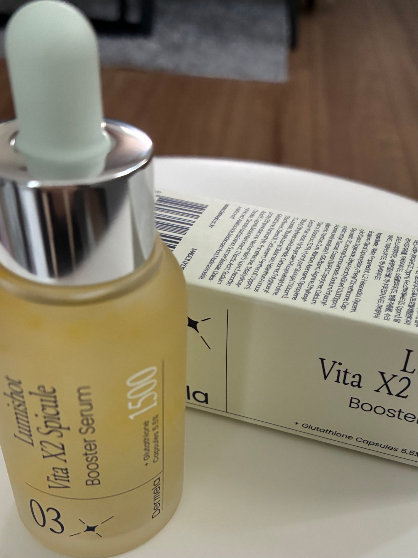 ダーメラ ルミショット・Wビタセラム/Dermela/美容液を使ったクチコミ(2枚目)