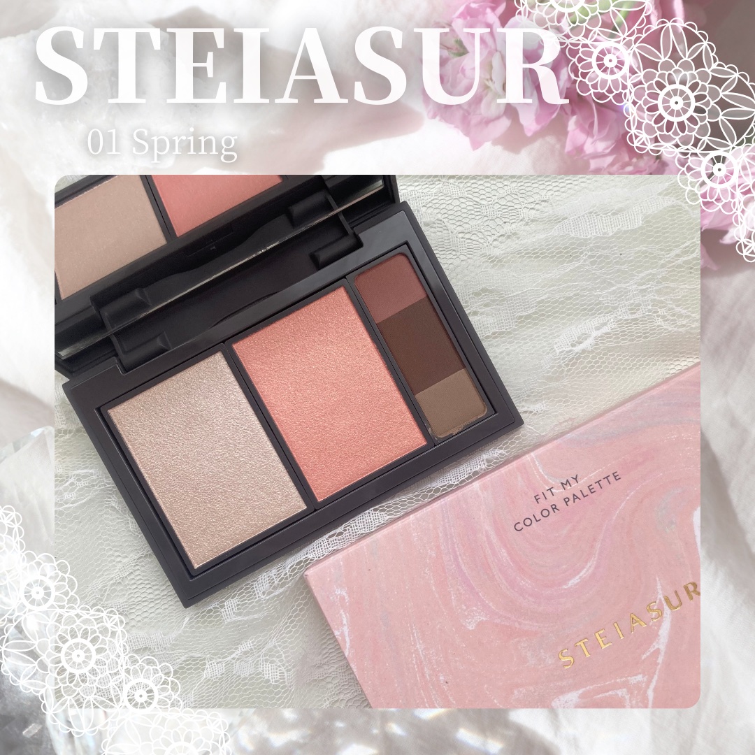 フィット my カラーパレット/STEIASUR（ステイアシュール）/マルチパレットを使ったクチコミ（1枚目）