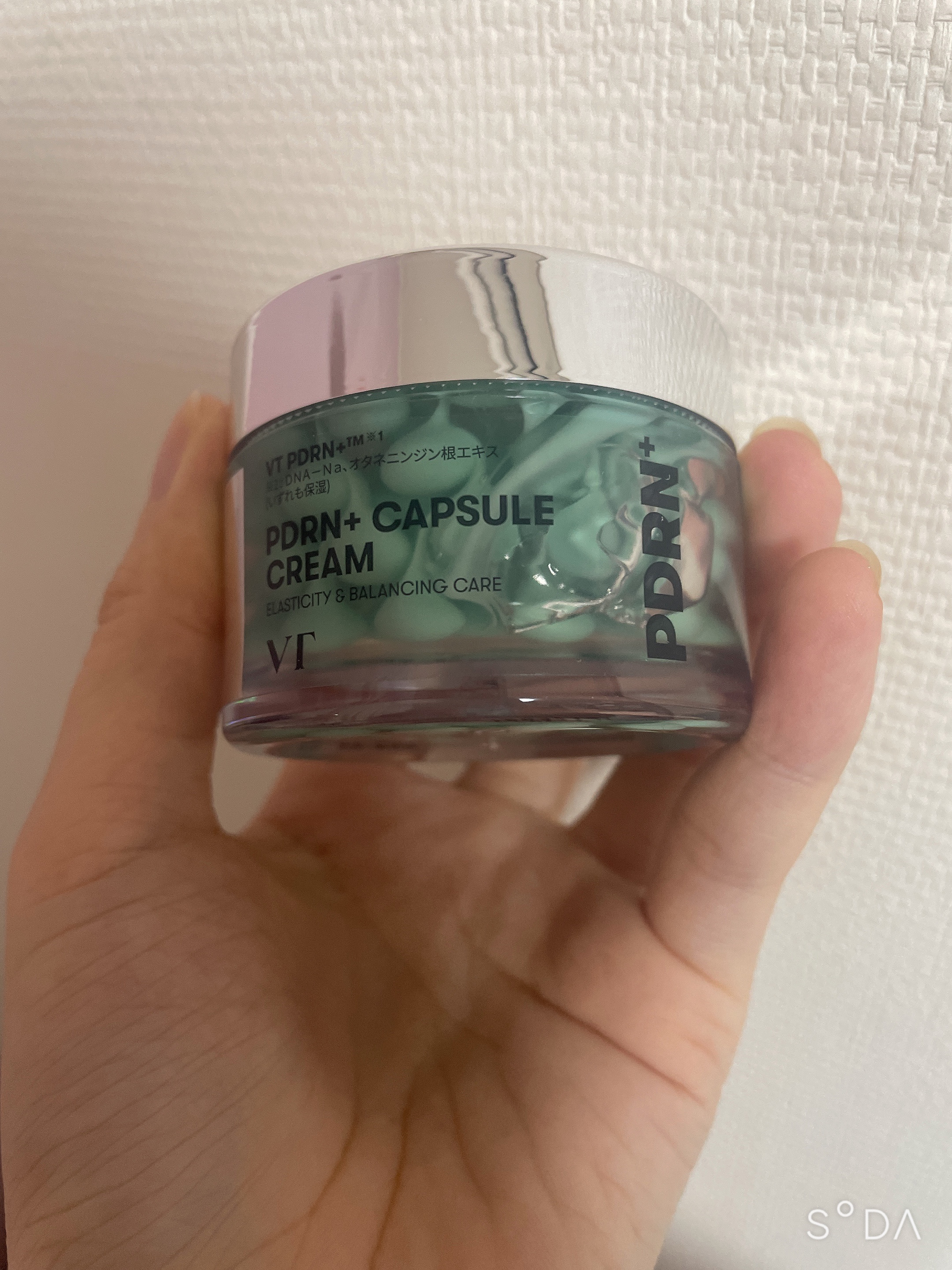 PDRN カプセルクリーム 100/VT/フェイスクリームを使ったクチコミ（1枚目）