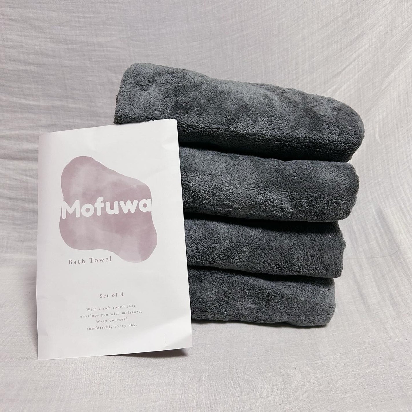 Mofuwaバスタオル/mofuwa/バスグッズを使ったクチコミ(5枚目)