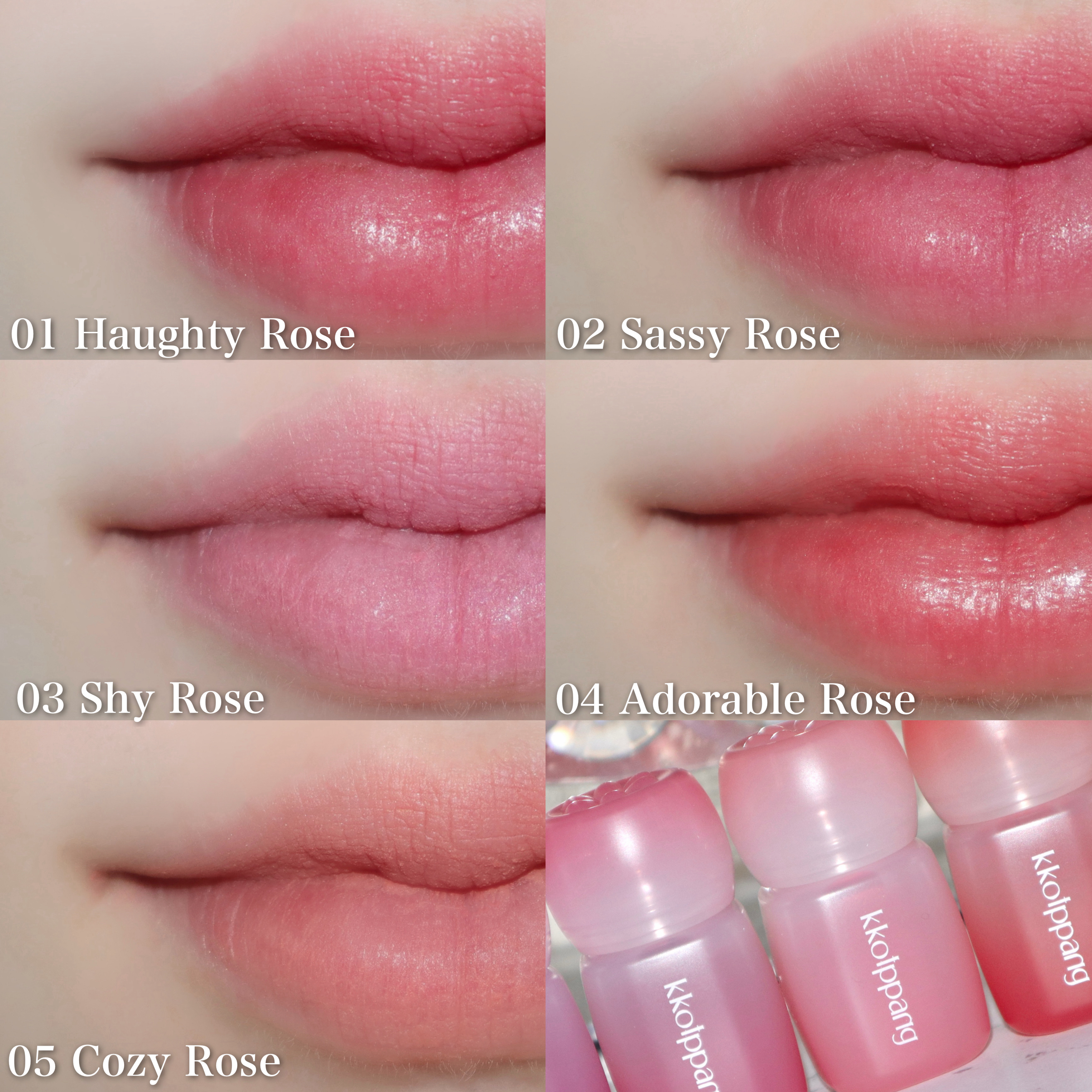 ピネローズブラーティント/kkotppang/リップティントを使ったクチコミ（3枚目）